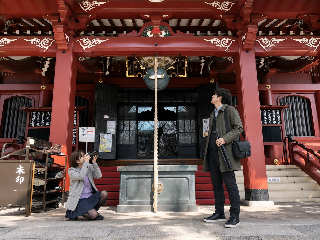 待乳山聖天 本龍院、ちーこと蒼井