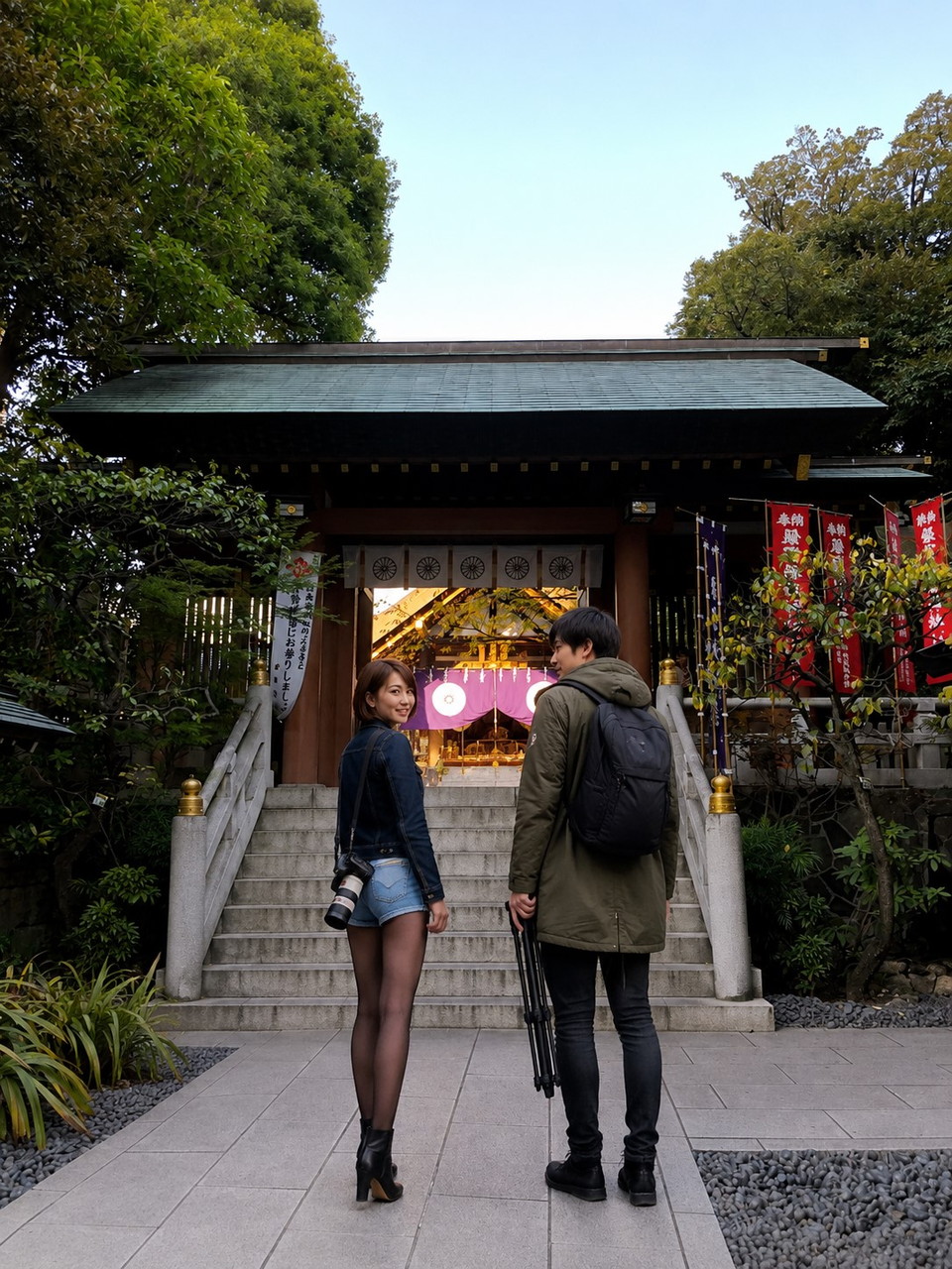 東京大神宮、ちーこと蒼井