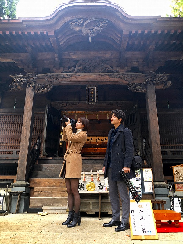 戸越八幡神社、ちーこと蒼井