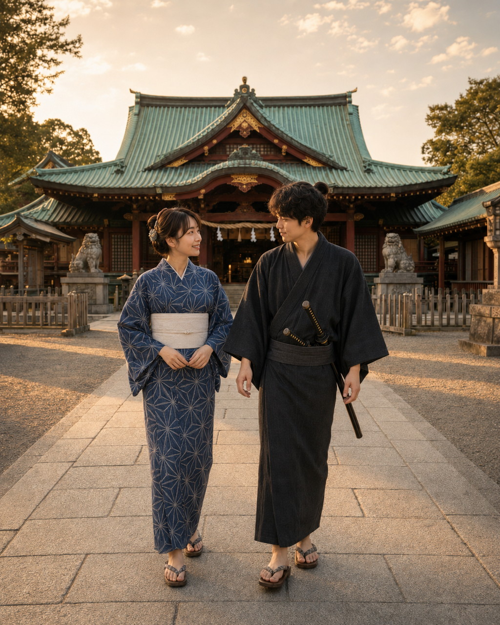 江戸の夕方、ちーこと蒼井04