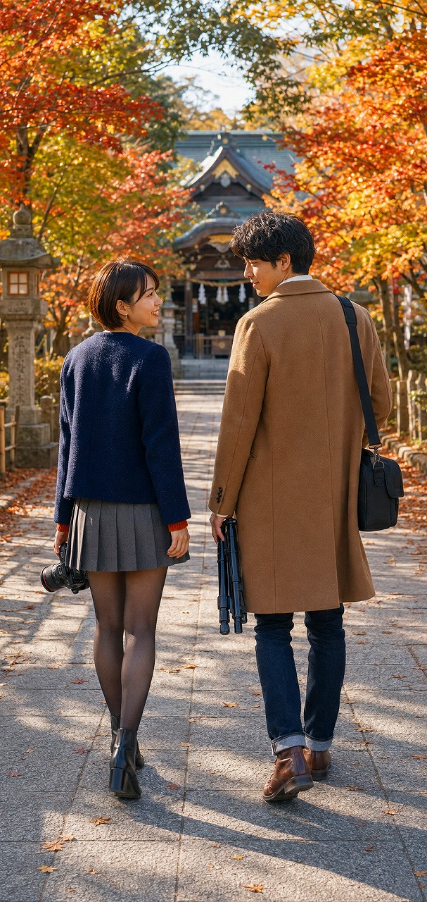 取材、ちーこと蒼井
